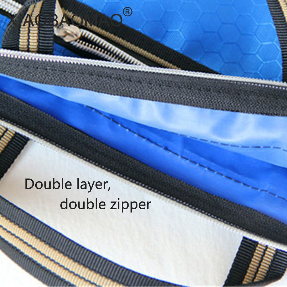 Large capacity file organizer A4 document bag zipper bag office school paper file folder