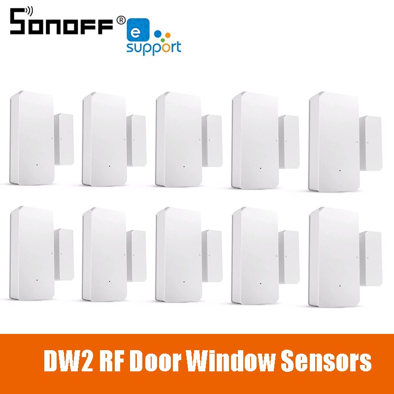 Itead SONOFF DW2 RF 433Mhz Door Window Sensors Samrt Home Alert Notification Security Sensor Works With RF Bridge eWelink IFTTT