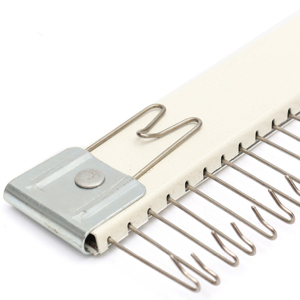 Praktische 18 ''/46 Cm Rvs Silver Cast Op Kam Breien Machine Voor Alle 4.5 Mm/9 mm Brother Breimachine Naald Deel