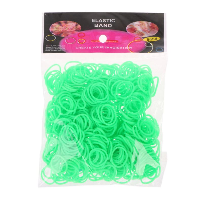 600 stk regnbue mega refill gummibånd diy armbånd bands fest favorit kunsthåndværk til piger: 11