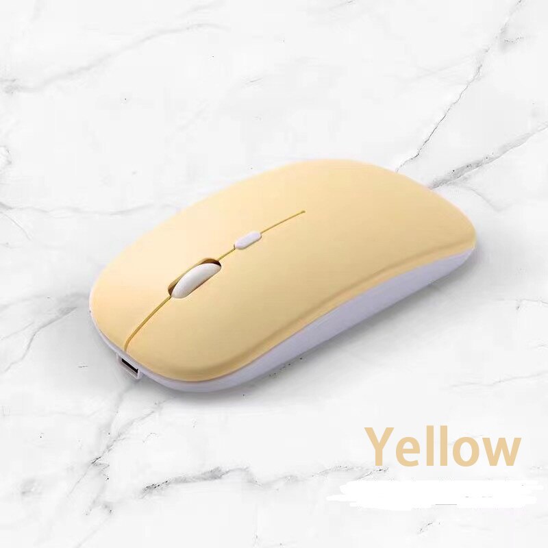 Mini portátil sem fio backlight teclados bluetooth com touchpad universal para todos os 7-10 polegadas tablet para smartphones ipad: only mouse yellow