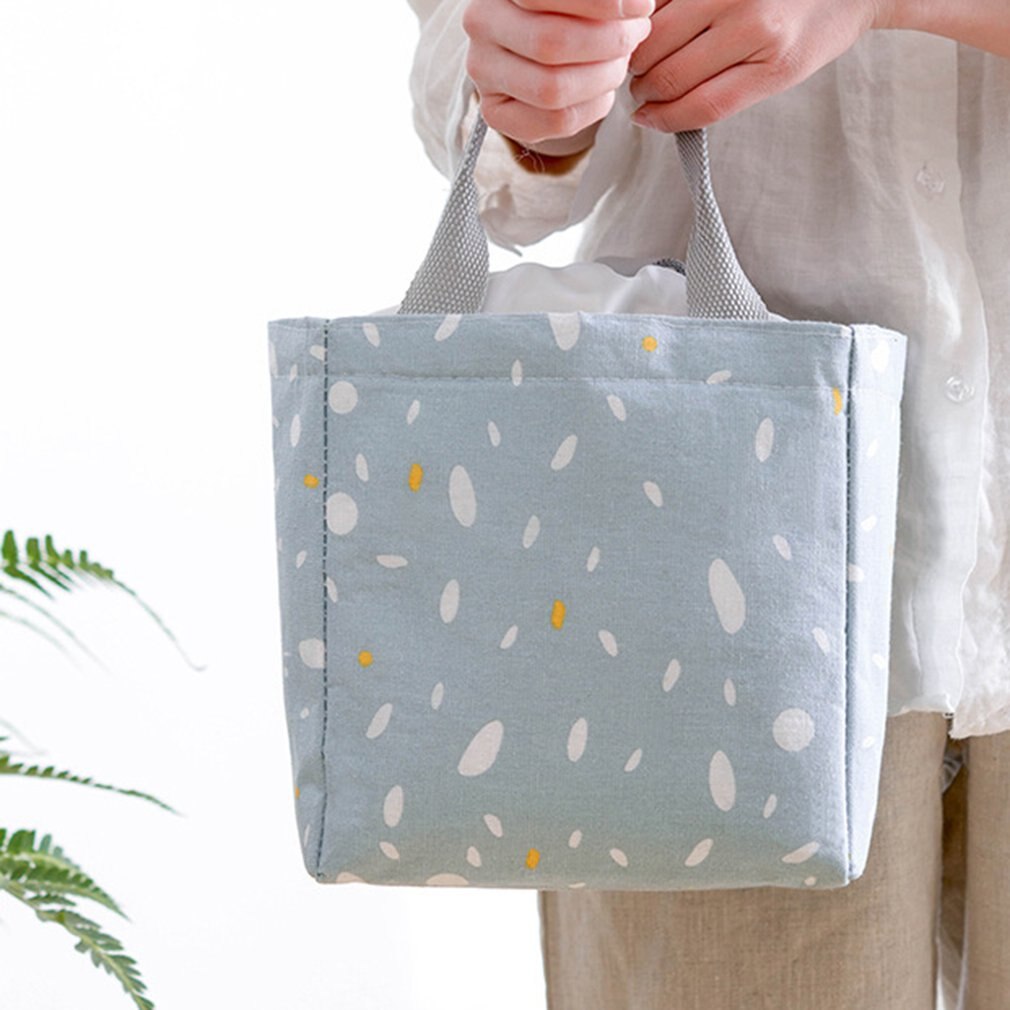 Przenośne pudełko na obiad torba neutralna student dziecko torba na obiad torba termiczna chłodnica torebka na żywność piknik saszetka na obiad przechowywanie torby na lód