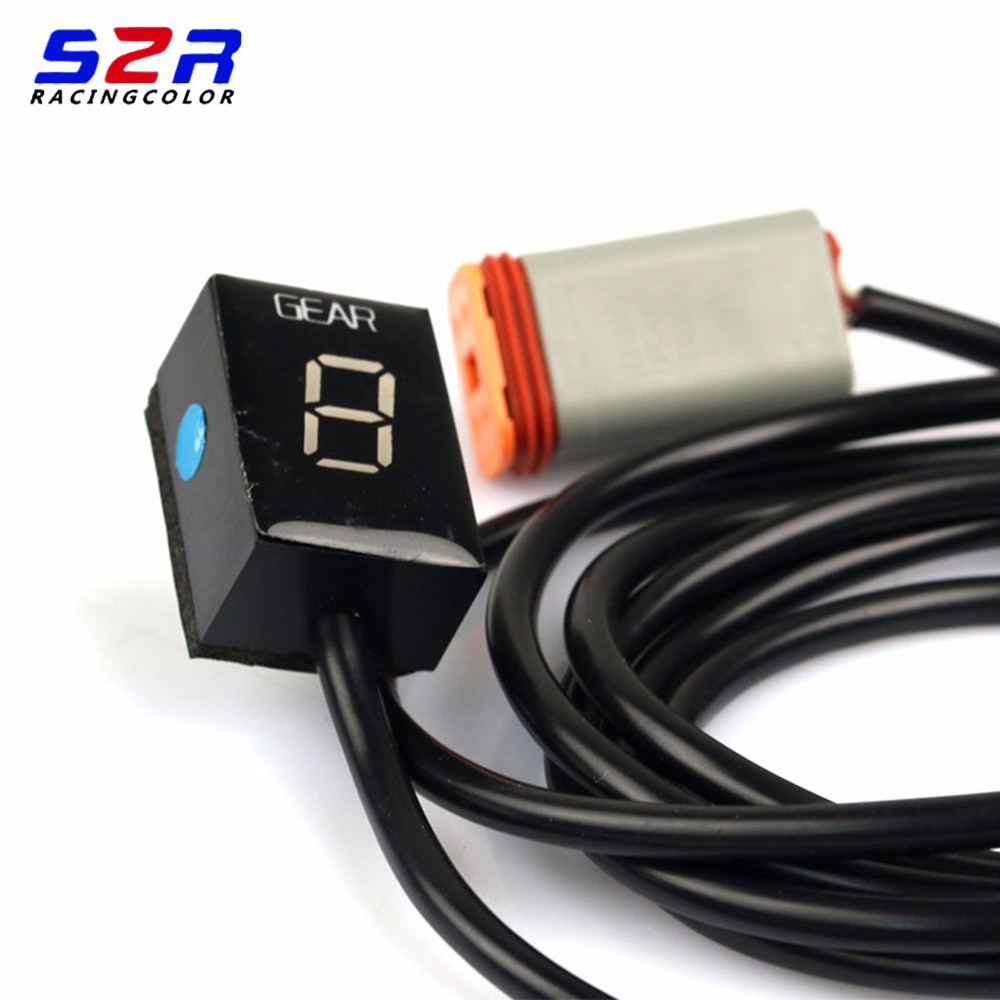 motorcycle Ecu Plug Mount Digital Gear Display modified universal gear gauge Gear display led digital display for Harley Davies