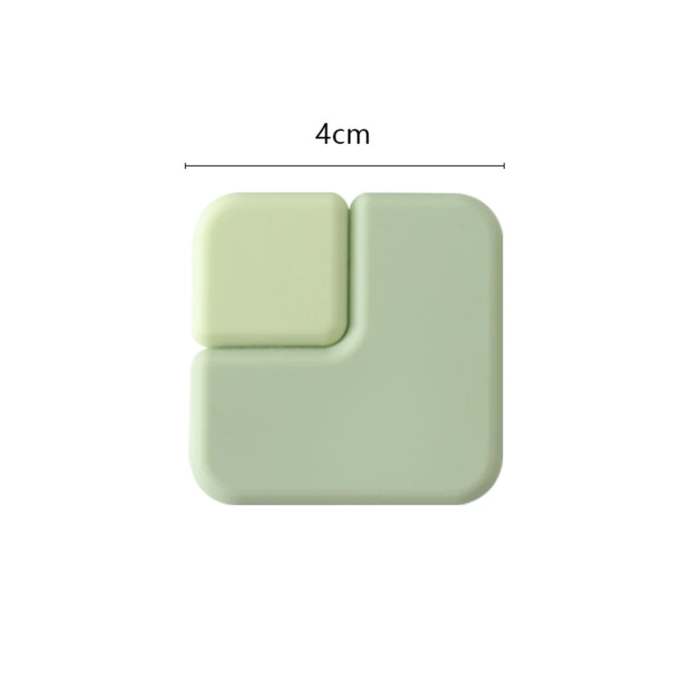 muurbeschermer Pad Deurstopper Siliconen handvat Bumpers Zelfklevende Mute Anti-Shock Protection Porte Pad Home Improvement: Oranje