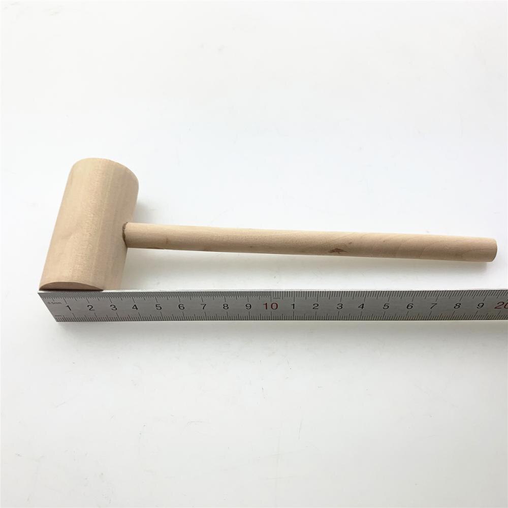 Wooden Hammer Mallet Carving Tool Leather Craft Jewelry Making Hammer Tool 5pcs