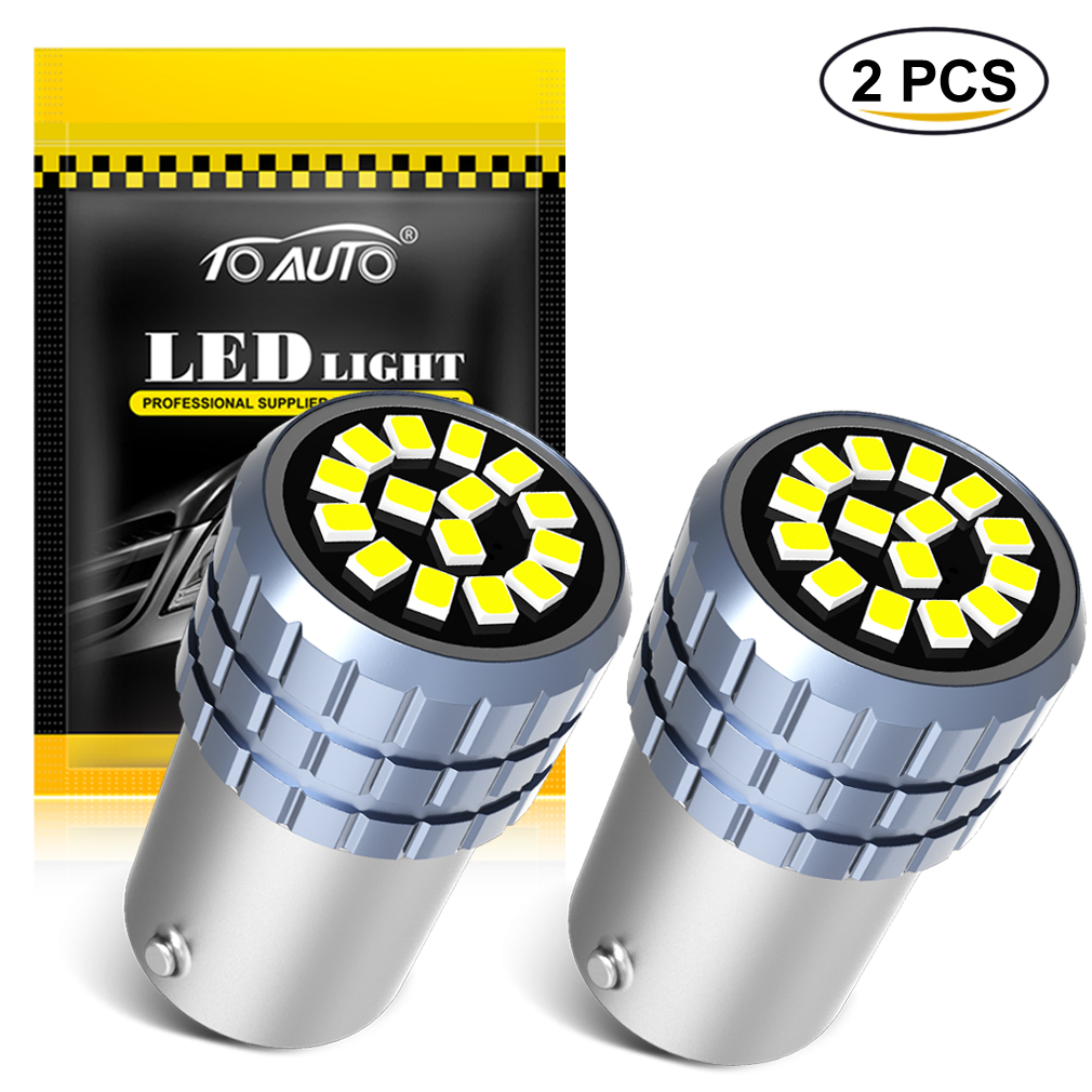 2Pcs P21W Led 1156 BA15S BAU15S PY21W BAY15D Led Lamp 1157 P21/5W R5W Auto Lampen auto Led Signal Drl 12V