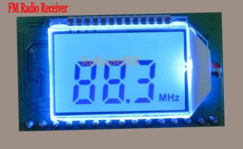 PLL LCD Digital FM Radio Receiver Module 87-108MHZ Wireless Microphone Stereo