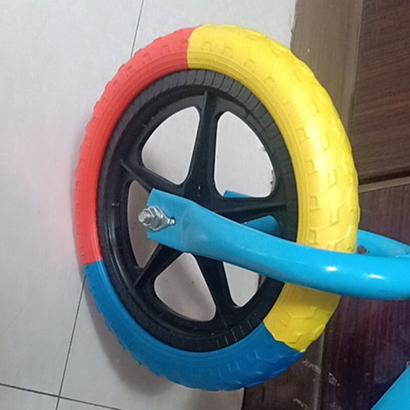 JayCreer 1PCS-Pack 12 Inches 5-Spoke EVA Soild Foam Wheels With Bearing For Kids Balance Bikes