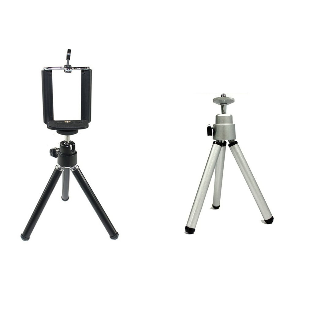 Draagbare Statief Camera Mini Statief Micro Enkele Camera Mobiele Foto Live Stand Aluminium Camera Mini Desktop Statief