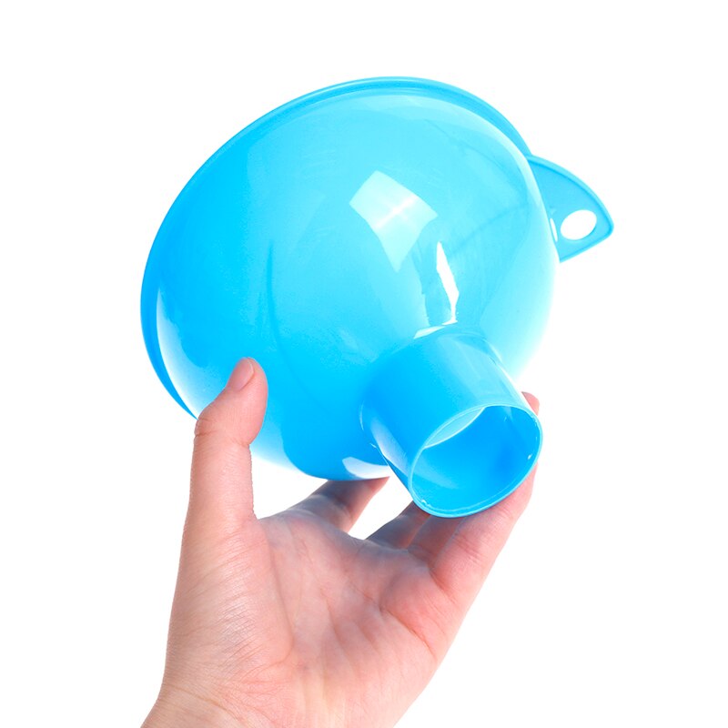 Kitchen Funnel - Wide Mouth Durable Plastic Reusable for Oil Fuel