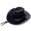 Summer American Monsoon West Cowboy Hat Knight's hat Outdoor: Black