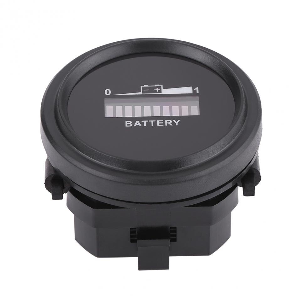 Indicador de batería medidor 12 V/24 V/36 V/48 V/72 V LED indicador Digital de batería medidor indicador para carrito de Golf estilo de coche