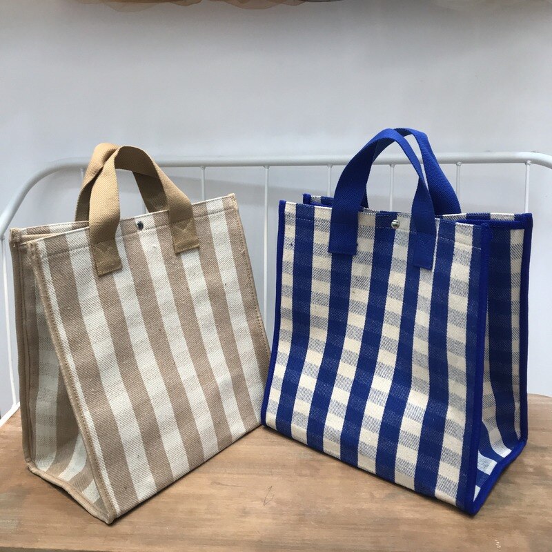 Kvindelig lærredstaske kvinder skulder studerende bulk miljømæssig bærbar indkøbstaske vandtæt indkøbstaske