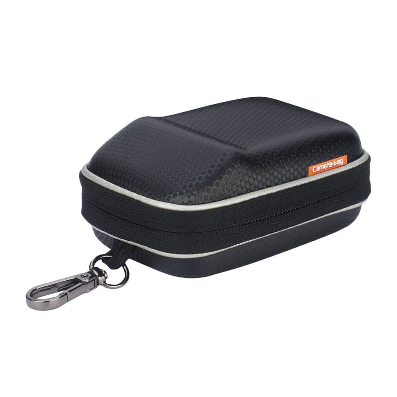 Digitalt kamera bag hardt etui beskytte midjepakker til nikon coolpix  w300 w100 aw130 aw120 s33 s32 l32 l31 sony  rx100 m6 m5 ii: Svart