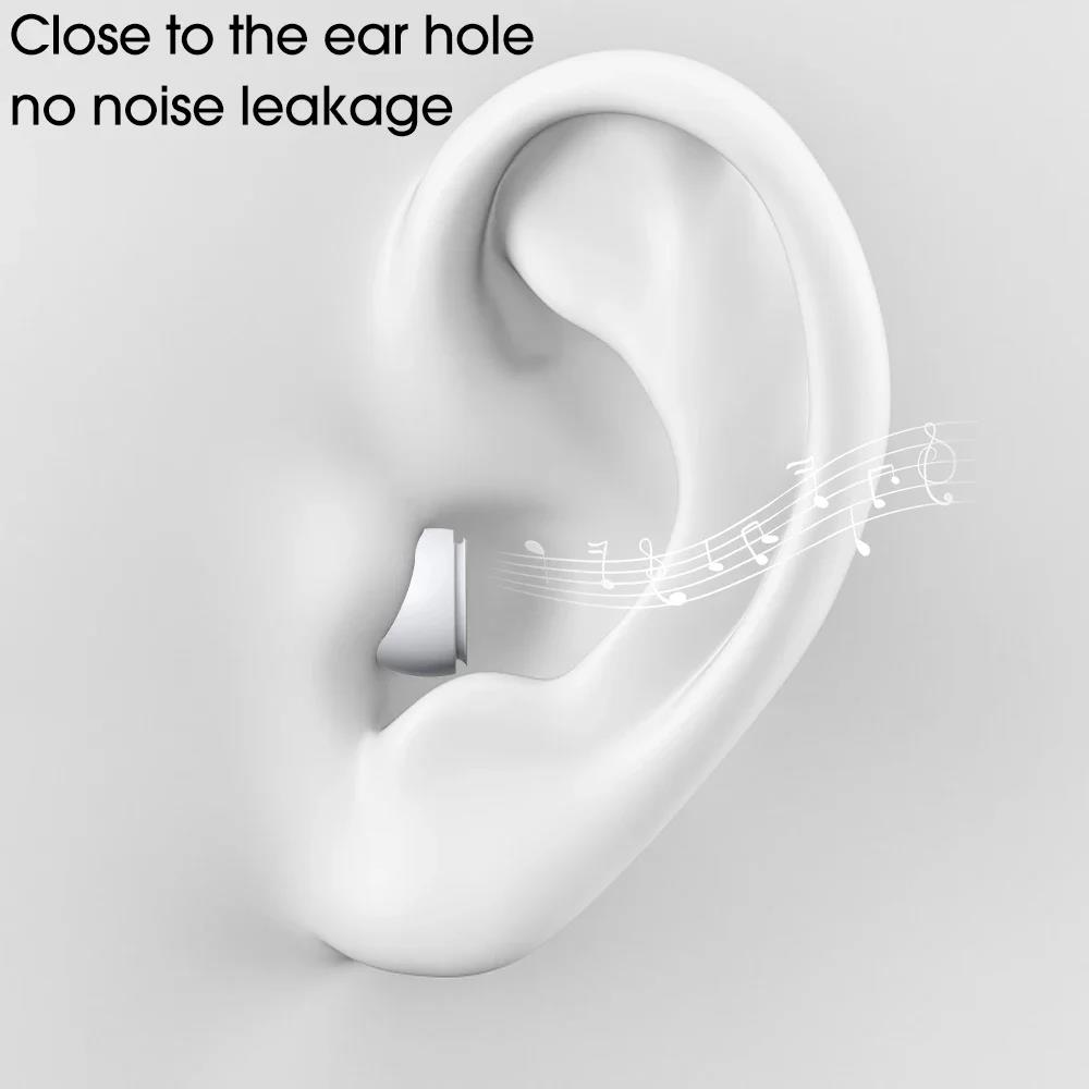 Soft Silicone Ear Tips for Apple Airpods Pro 1st 2nd generation Air pods Protective Earbuds Cover Noise Reduction Hole Ear-pads