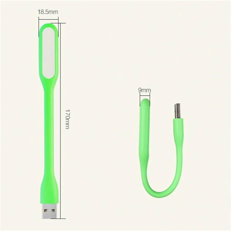 Mini lampe LED USB portable, lampe de lecture de livre, veilleuse pliable, lampe de protection des yeux pour ordinateur Power Bank, DC 5V, 2 pièces, 4 pièces