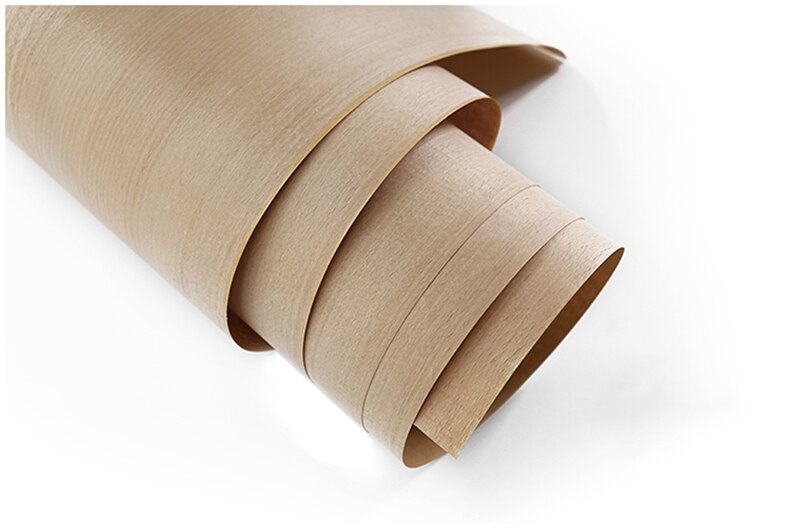 Rekonstituierte Natürliche Echte rot Buche Weiß Buche Holz Furnier Scheibe 60x25 0cm 0,25mm dick Sichern Kraft Papier Q/C: rot Buche / 60x250cm 2Stck