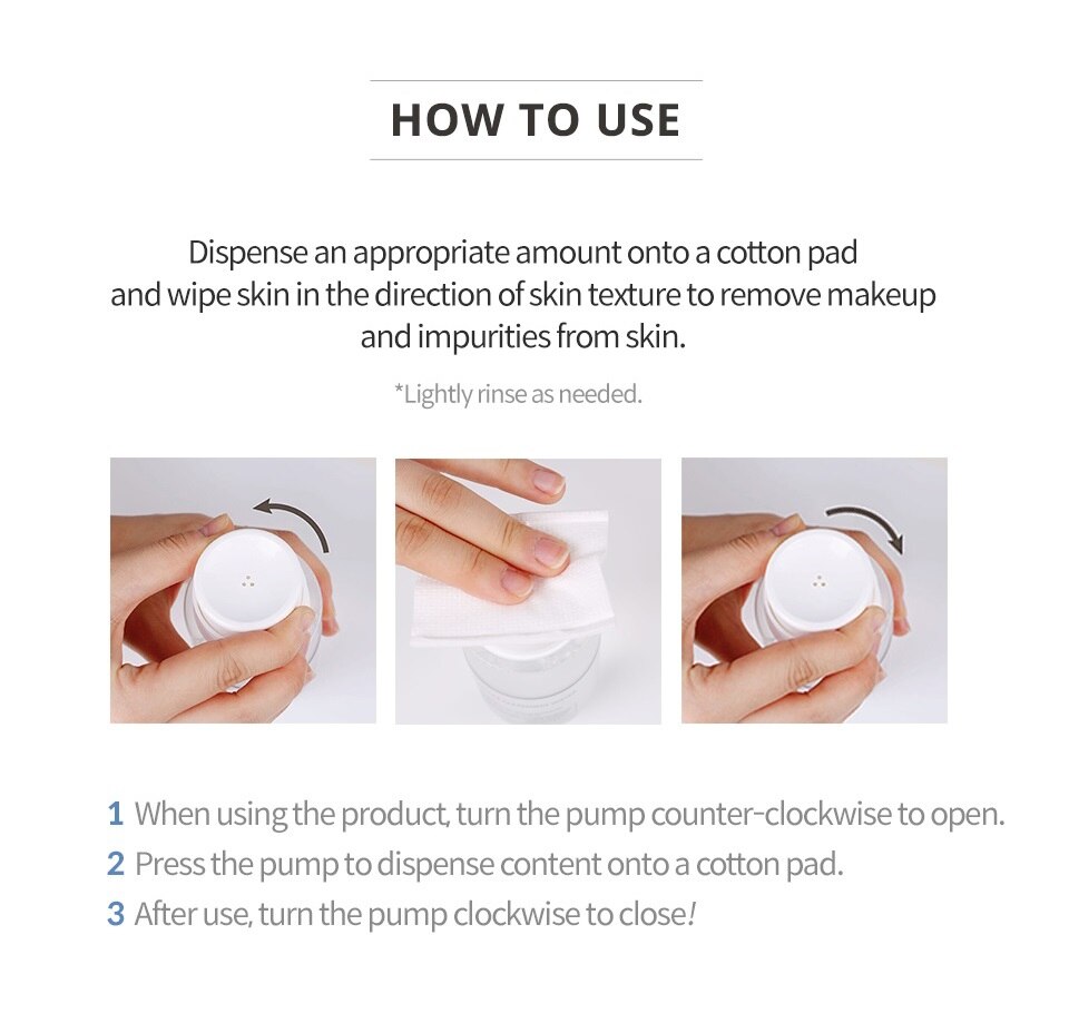 LABIOTTE, código-cápsula Derm, agua limpiadora, 120ml, limpieza facial Suave coreana sin irritación, limpieza profunda para el cuidado sensible
