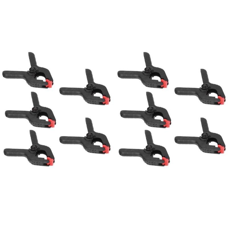 10pcs Background Clip 2inch 5pcs Light Photography Background stand holder Clips Backdrop Clamps Peg Photo Studio Accessories: Red 10pcs