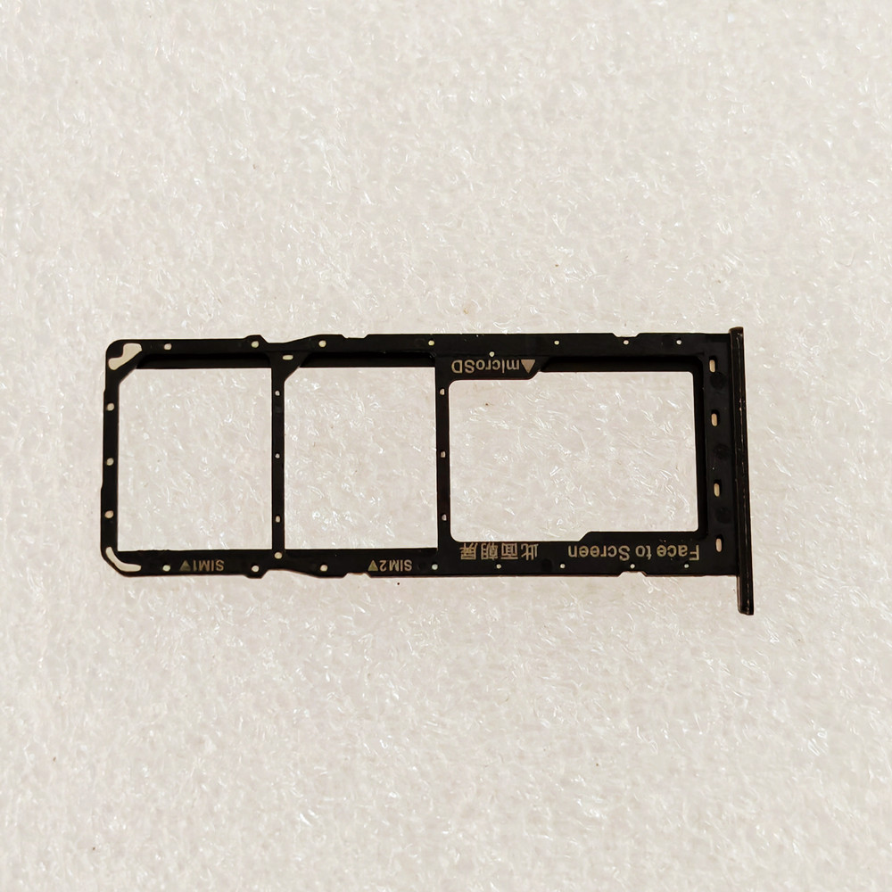 Voor Ulefone Note 9P Usb Opladen Dock Board Voedingskabel Camera Moederbord Oordopjes Luidspreker Onderdelen Sim Kaart Lade: Black