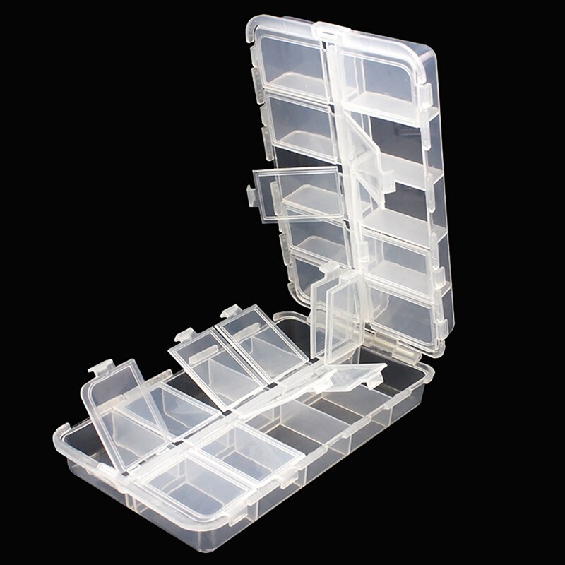 Fishing Box for Baits Double Sided Plastic Lure Boxes Fly Fishing Tackle Storage Box Supplies Accessories High Strength Newest: A6