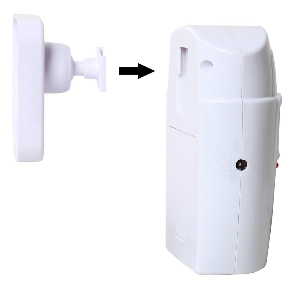 Wireless Motion Sensing Alarm Battery Powered Security for Garden Sheds Garage and Caravans