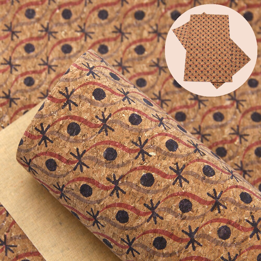 Jahrgang Weichen Kork Stoff Für Bekleidungs Handtasche Synthetische Leder DIY NäHenne Materialien, 1Yc6711: 1082913007