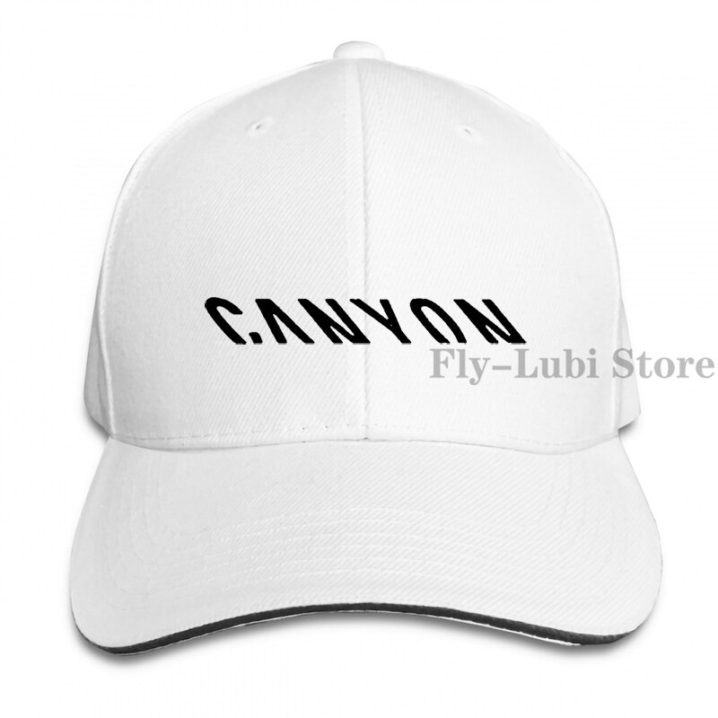 Canyon Cycling Baseball cap men women Trucker Hats adjustable cap: 1-White