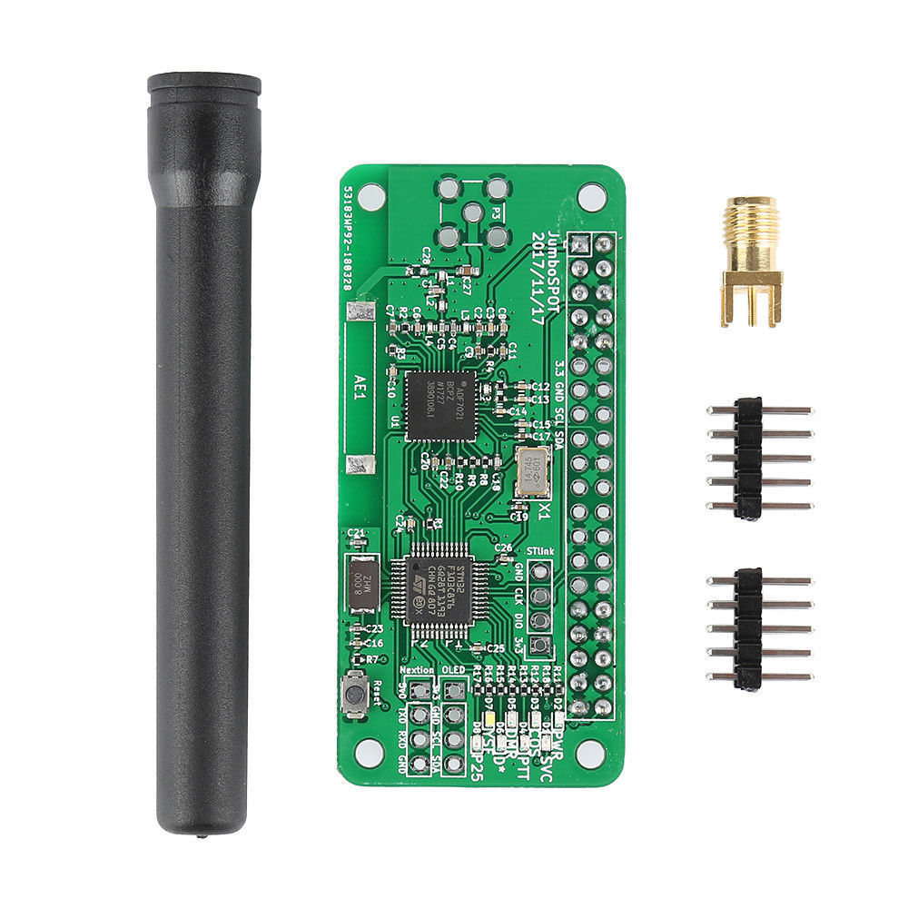 Jumbospot UHF VHF UV MMDVM Hotspot For P25 DMR YSF DSTAR NXDN Raspberry Pi Zero w 3B 3B