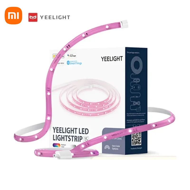 Xiaomi Yeelight Slimme Lichtstrip 2M Tot 10M Uitbreiding LED Licht Lichaam Energiebesparend Zacht Licht Kleurrijk Sfeerlicht
