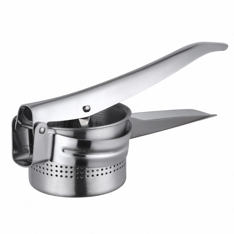 Kitchen Tools Potato Masher Ricer Maker Tool Stainless Steel Manual Fruit Pomegranate Squeezer Orange Lemon Juicer Hand Press: silver A