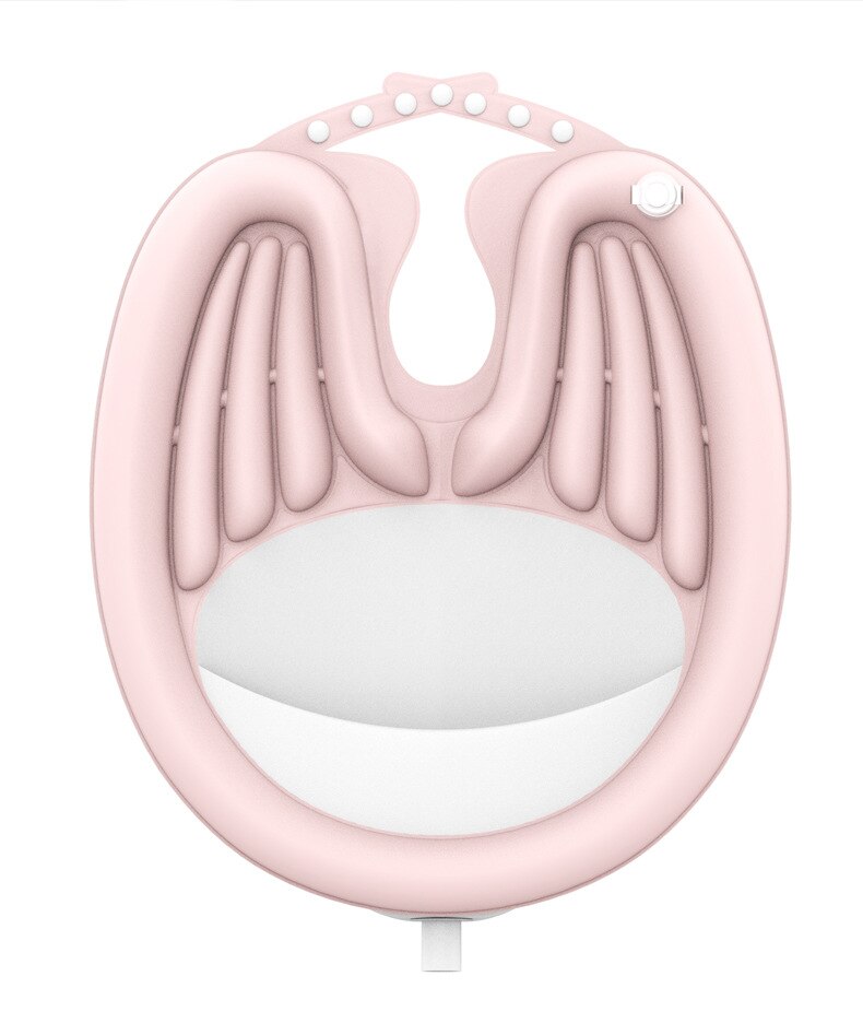 PVC Inflatable Wash Basin, Portable Adult Head-up Shampoo Pad, Fast Inflatable Shampoo Basin, Pregnant Women, Elderly Children