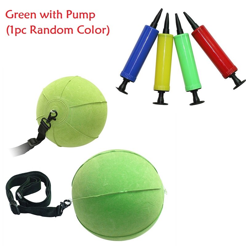 Golf Swing Trainer Bal Met Smart Opblaasbare Helpen Houding Correctie Training Voor Golfers Pvc Smart Impact Bal: Green with Pump