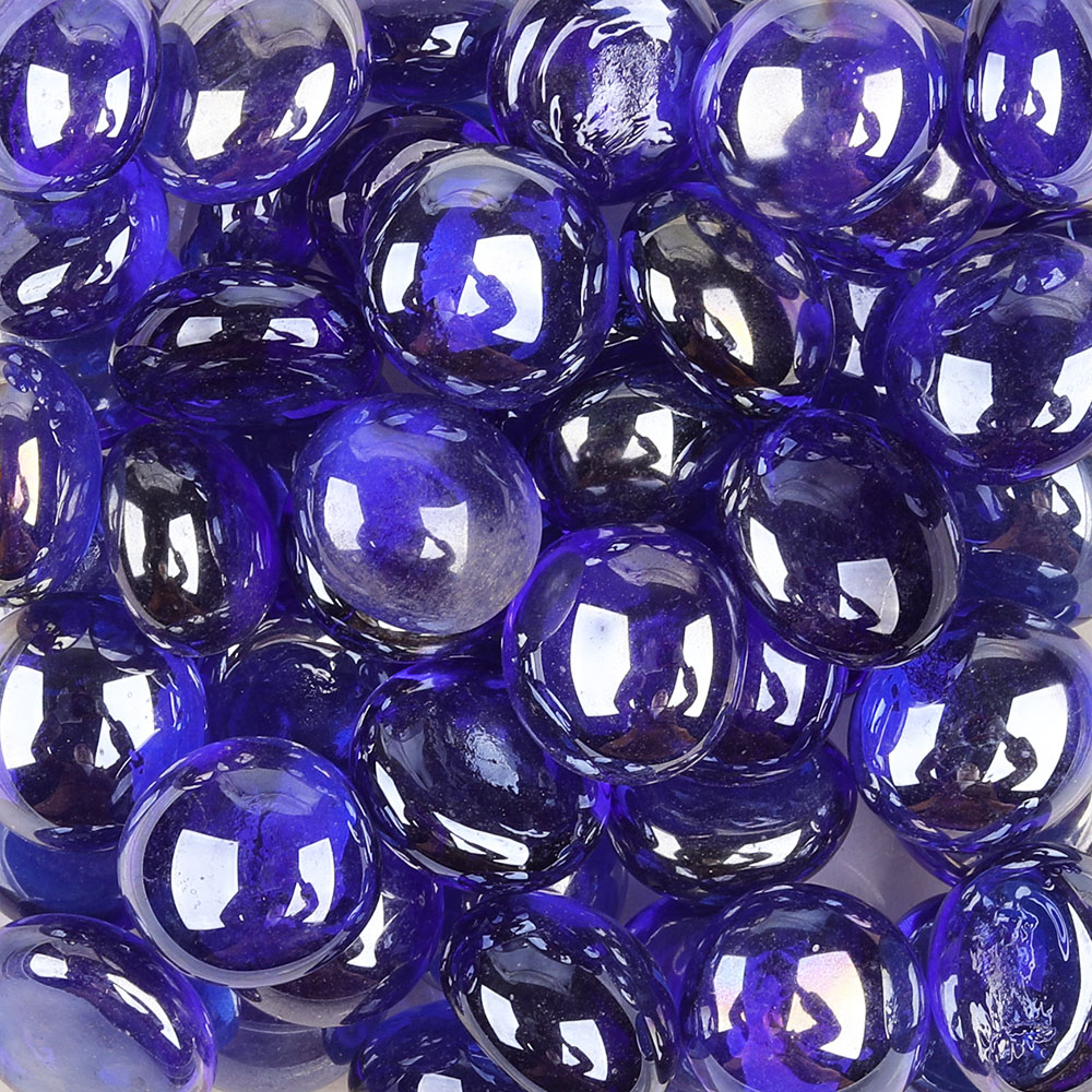 200g/ 65 pcs 13-18mm small Transparent Glass gems Glass drops Glass Nuggets Glass beads DIY craft mosaic red blue white black: XR23a