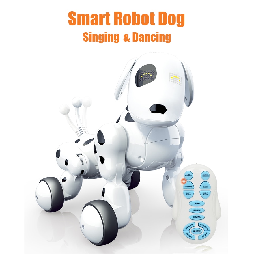 Smart intelligent rc robot kæledyr hund dans synger dans sød dejlig elektronisk kæledyr legetøj fødselsdag til baby børn børn