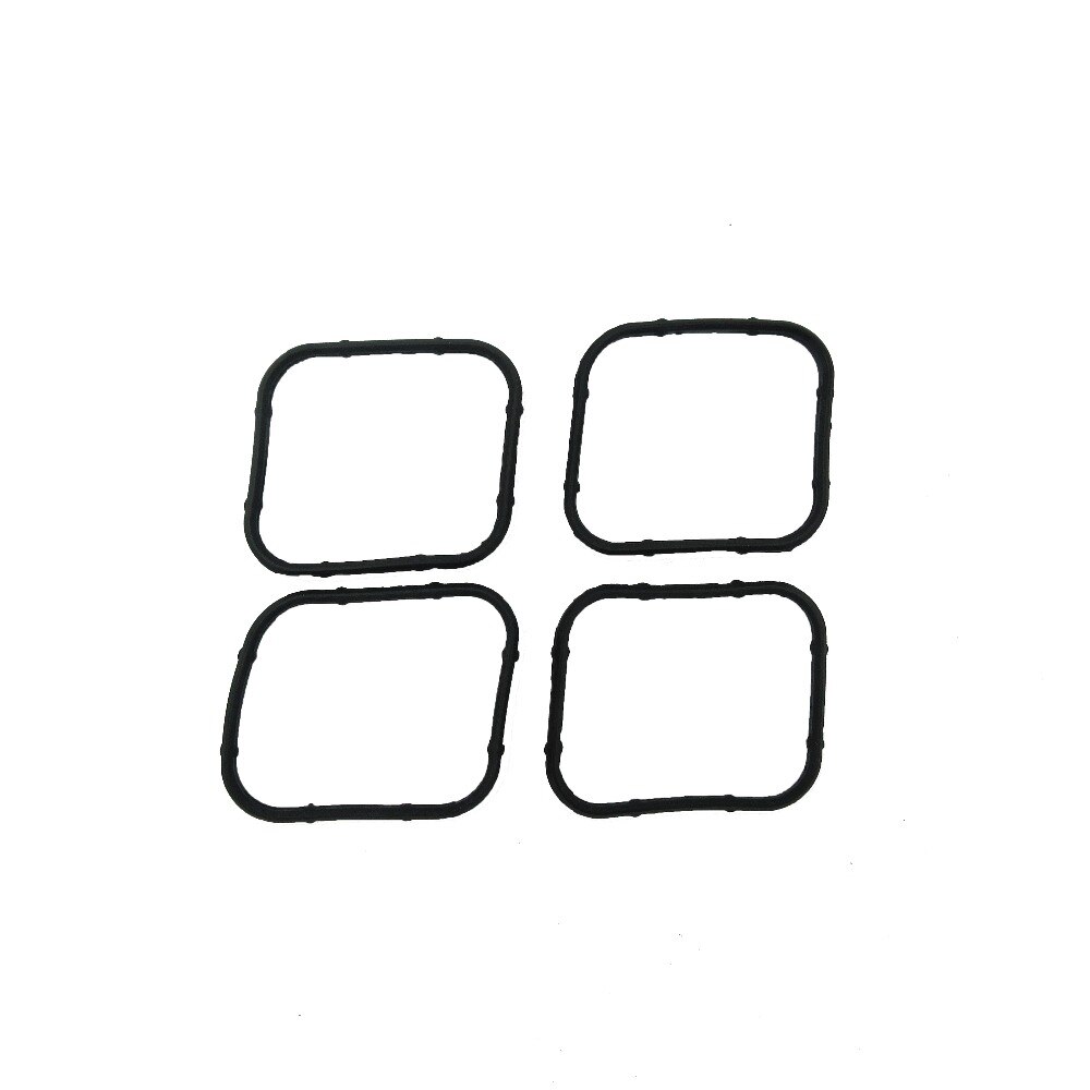 4PCS Intake Manifold Seal Gasket For Citroen Berlingo C2 C3 Picasso C4 C5 1.6 HDI Fiat Scudo C-Max Focus Peugeot 206 207 1509352