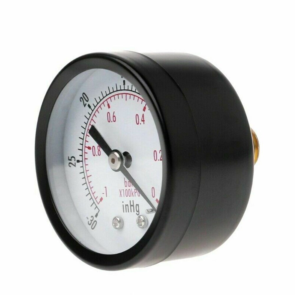 50mm Multipurpose Test Vacuum Practical Mini Easy Operate Pressure Gauge Tools Measuring Double Scale Home Supplies