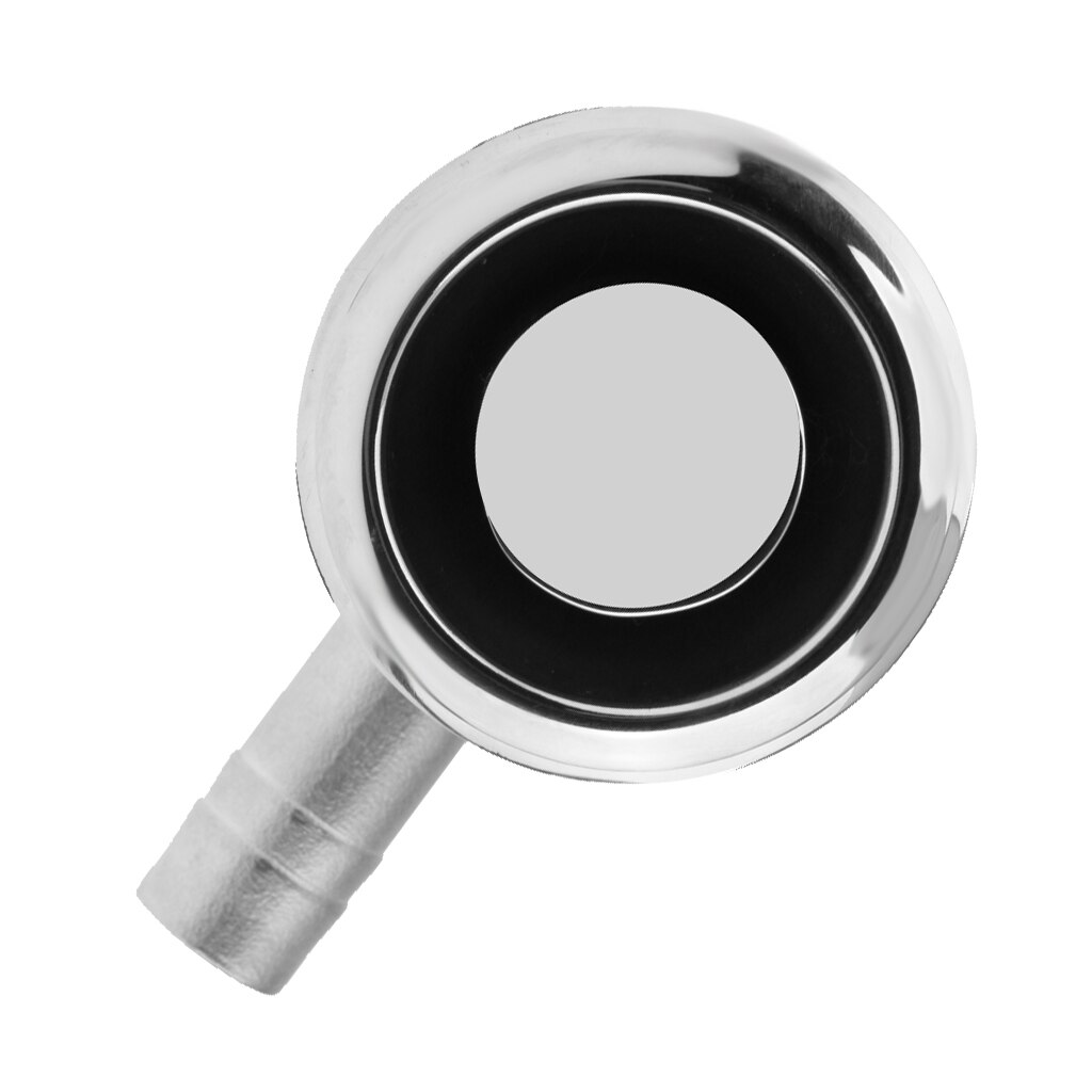 Marine Boat Fuel Gas Tank Vent (90 Degree) For 5/8inch Hose Vent Line - Stainless Steel Marine Hardware Accessories, Solid
