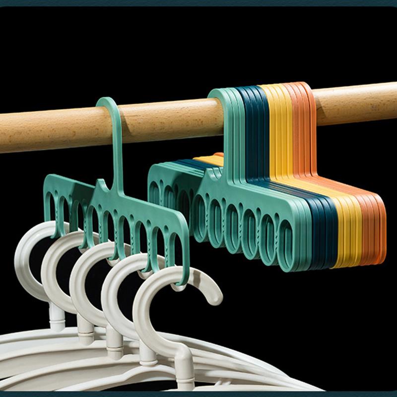 Coat Hanger Multifunctional Clothes Drying Rack Drying Clothes Pants Socks Towel Wardrobe Space Saver Hook Plastic Organize