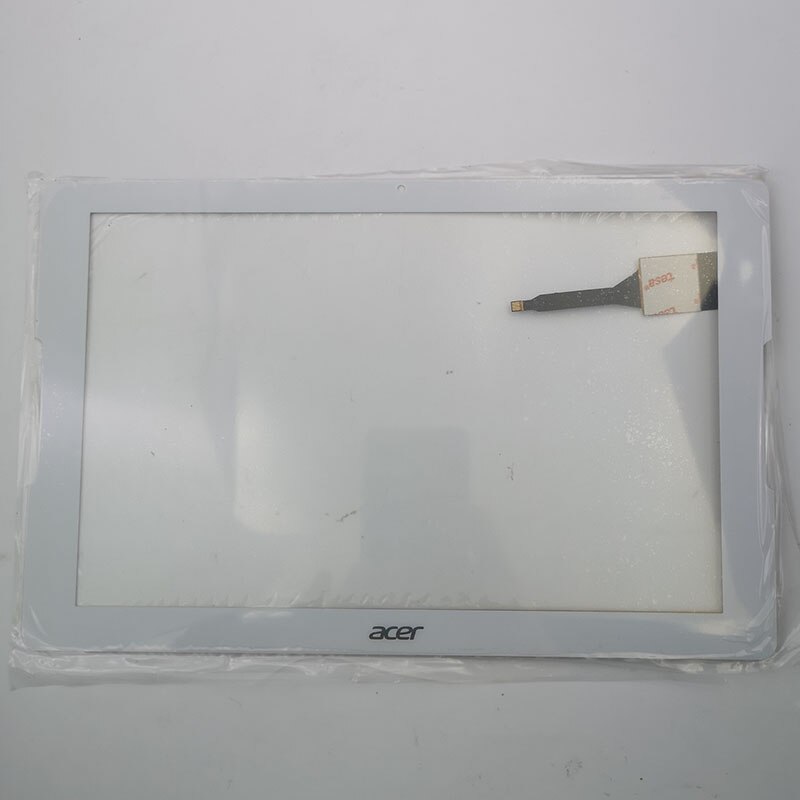 Panel de pantalla LCD de 10,1 pulgadas, montaje de digitalizador de pantalla táctil PB101JG3179-R4 para ACER iconia one 10 B3-A30 A6003: TOUCH SCREEN WHITE