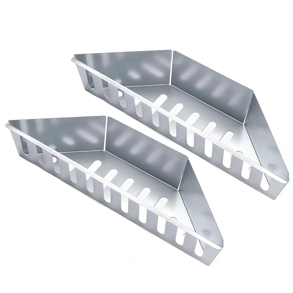 Leeseph Holzkohlekorb aus Edelstahl, Grillzubehör für Grills und Wasserkocher, Holzkohlegrillzubehör: Grey