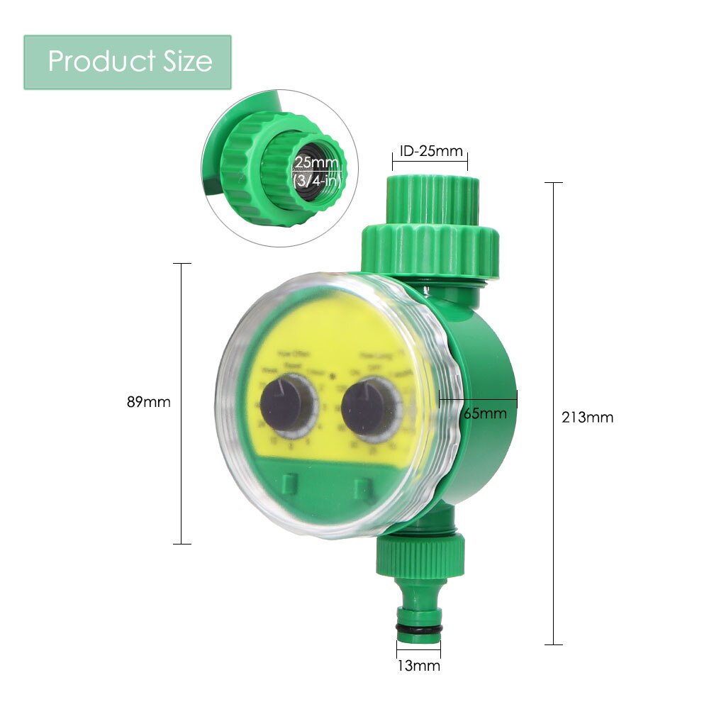 Muciakie havevand timer automatisk elektronisk vanding controller hjemmehave vanding timer system digital sprinkler timer