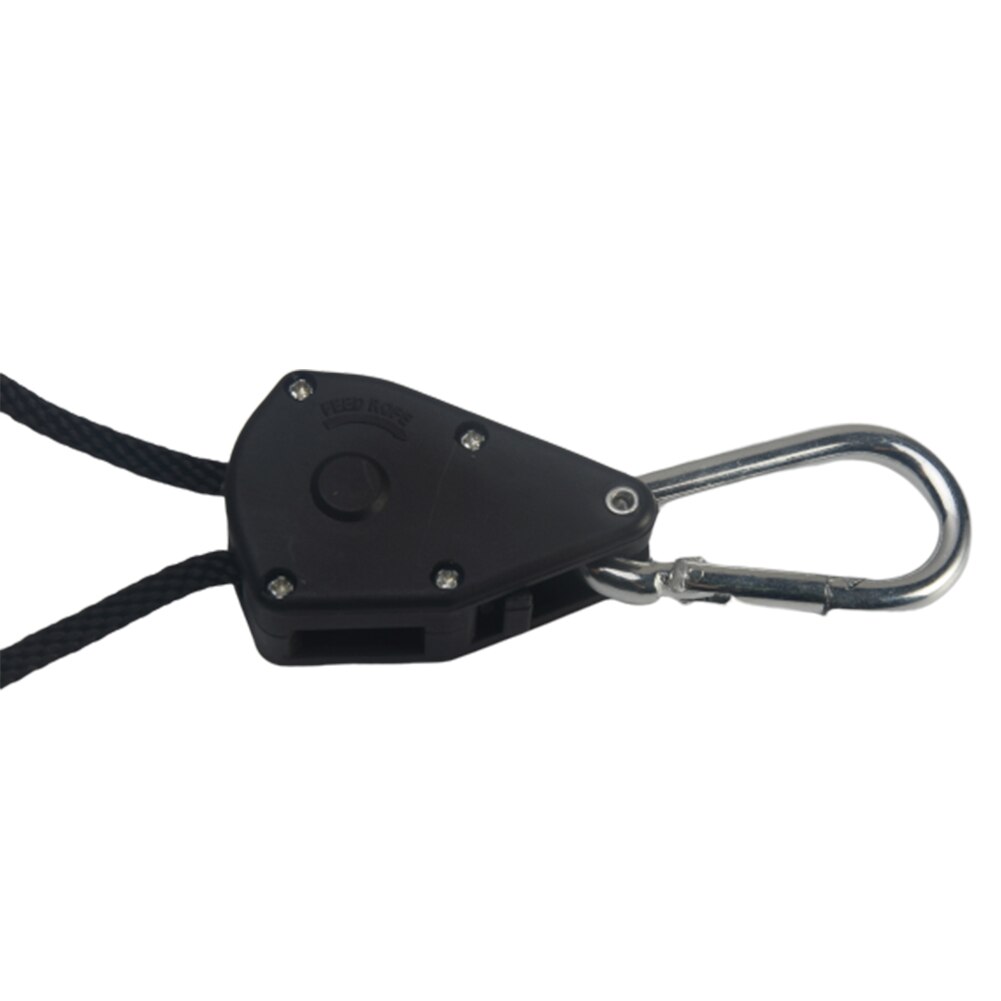 1/8 Gardening Supplies Ratchet Pulley Rope 150lb Capacity Home Led Hanger Light Grow Adjustable Lifting Heavy Duty
