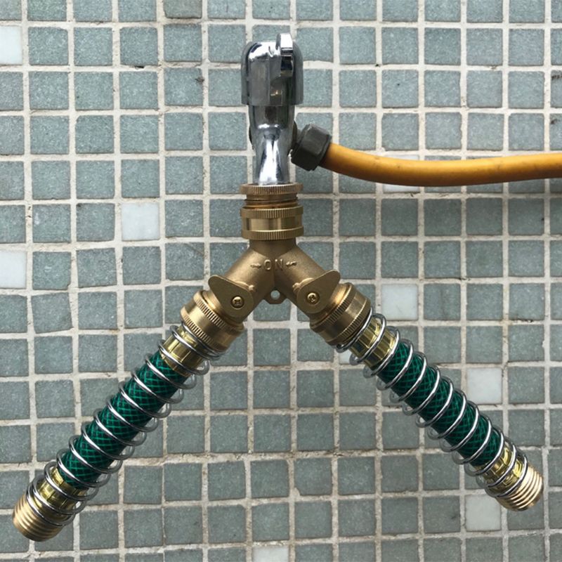 2 uds manguera de jardín bobina Protector con muelle manguera para grifo adaptador de acoplamiento torcedura Protector grifo accesorio extensión utensilio de cocina