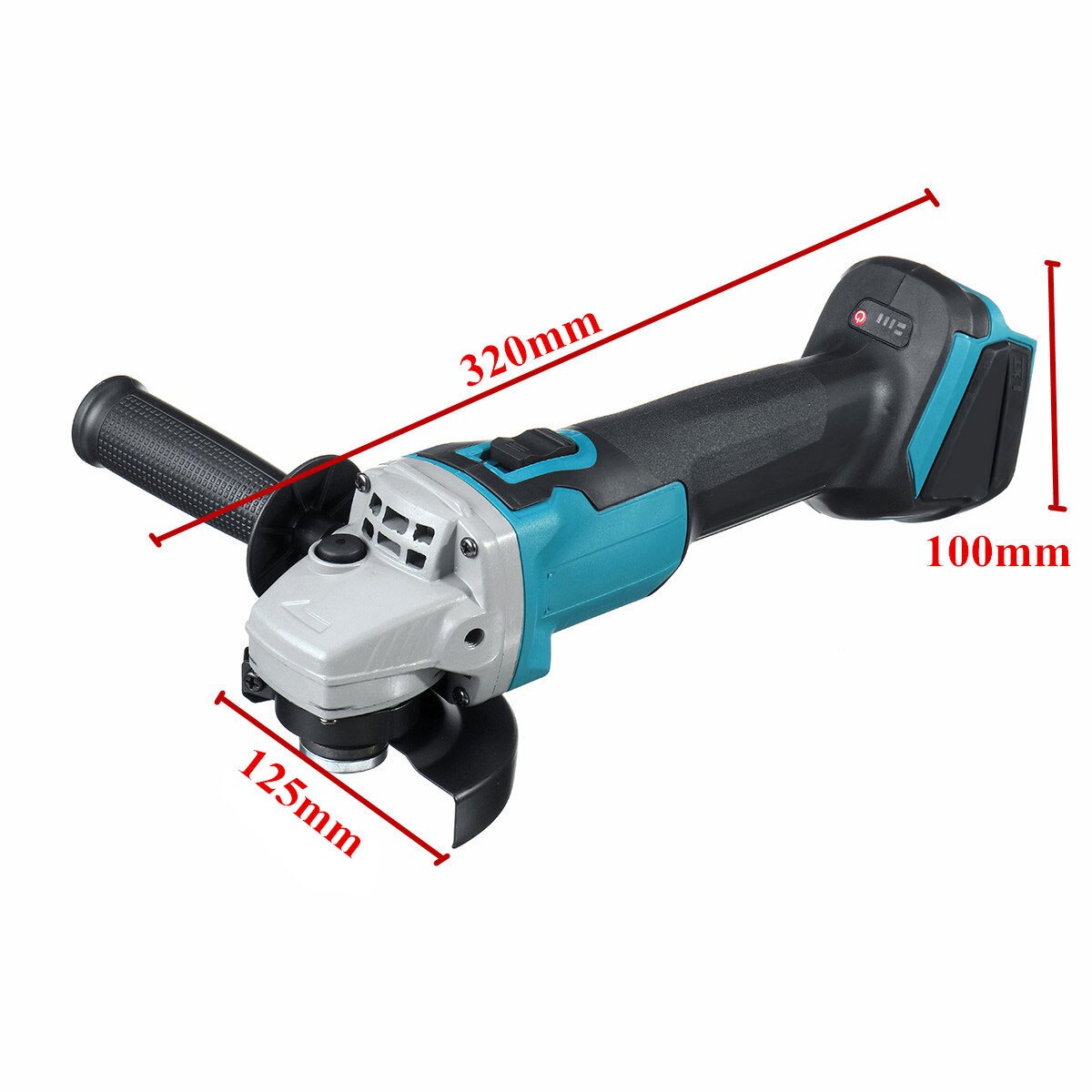 [in stock] 18V 125mm Brushless Cordless Impact Angle Grinder DIY Power Tools Electric Polishing Grinding Machine Without Battery