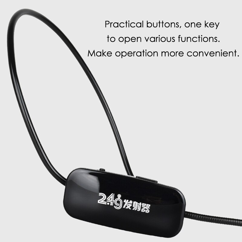Headset-mikrofon ,2.4g drahtlose mikrofone, headset und handmikrofon mit sprachverstärker für lehrer, redner, trainer