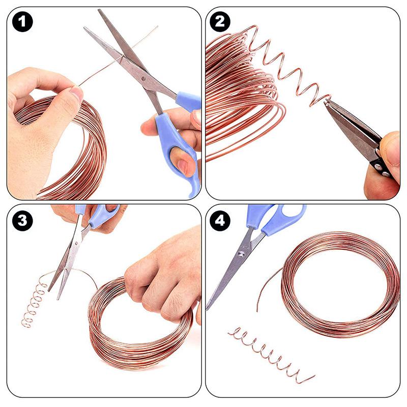 1~10M Pure Copper Wire Bare Wire Conductive Copper Wire Diameter 0.1/0.2/0.3/0.5/0.8/1/1.2/1.5/1.8/2/ 2.5/3/3.5/4.0/4.5/5.0mm