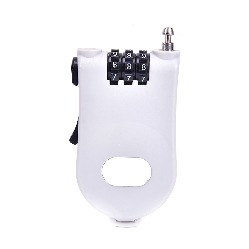 Anti Theft Security Code Password Long Roller Pram 3 Digit Bicycle Parts Bike Mini Cable Lock Padlock Rope Ski Extendable Wire: BE