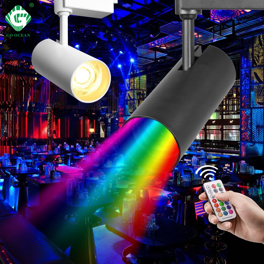 18W 30W RGB LED Spoor Licht KTV Podium Achtergrond... – Grandado