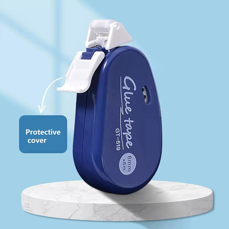 6m*6mm Double Sided Adhesives Tapes Dots Glue Roller Tape Student Stationery Scrapbook Handmake Tools Office Supplies